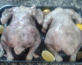 Foto del paso 2 de la receta: Pollo al horno relleno de manteca