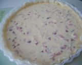 Foto del paso 2 de la receta: Quiche de jamón ibérico y queso cheddar