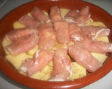 Foto del paso 3 de la receta: Rollitos de lomo rellenos de queso azul al horno