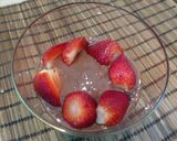 Foto del paso 4 de la receta: Fresas con chocolate y nata
