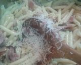 Foto del paso 2 de la receta: Macarrones a la carbonara auténtica con champiñones