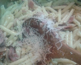 Foto del paso 2 de la receta: Macarrones a la carbonara auténtica con champiñones