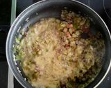 Foto del paso 6 de la receta: Berenjenas rellenas de carne y jamón al horno