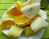 Foto del paso 1 de la receta: Zumo de melón, pera y naranja
