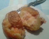 Foto del paso 4 de la receta: Patatas rellenas con gambas, jamón serrano y queso
