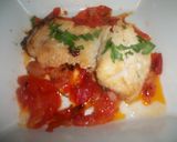 Foto del paso 3 de la receta: Bacalao con cebolla y tomate confitado