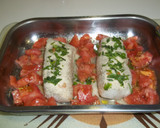 Foto del paso 5 de la receta: Merluza con toques de clavo y pimienta al horno