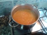 Judías blancas con patatas y huevo