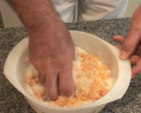 Foto del paso 3 de la receta: Bolitas de coco rallado y zanahoria