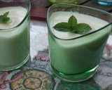 Foto del paso 4 de la receta: Cuajada casera al aroma de menta y de vainilla con pimienta