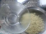 Arroz rellena de espinaca y queso cremoso
