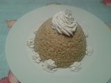 Arroz rellena de espinaca y queso cremoso
