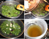Foto del paso 3 de la receta: Crema de espinacas con almejas