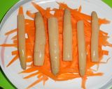 Foto del paso 2 de la receta: Ensalada de espárragos con atún y zanahoria