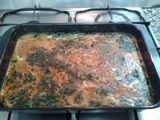 Espinacas gratinadas de huevo