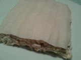 Lasaña fría de delicias de mar