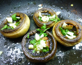 Foto del paso 4 de la receta: Brocheta de langostinos y champiñón