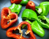 Foto del paso 3 de la receta: Entrante de salmón y pimientos