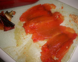 Foto del paso 4 de la receta: Pimientos rojos asados al aceite con hierbabuena