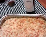 Foto del paso 4 de la receta: Mostacholis gratinados con queso, jamón y panceta
