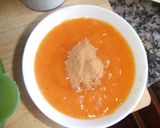 Foto del paso 2 de la receta: Budín flan de caqui al aroma de mandarina