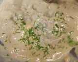 Foto del paso 4 de la receta: Lechuga rellena de salmón y salsa tártara