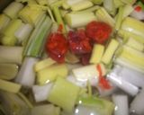 Foto del paso 1 de la receta: Crema de puerros con chorizo ibérico