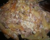 Foto del paso 2 de la receta: Patatas fritas revueltas con atún