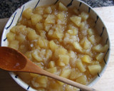 Foto del paso 4 de la receta: Postre de manzana fácil con salsa de frambuesas