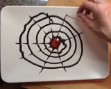 Foto del paso 2 de la receta: Decoración Halloween tela de araña