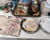 Foto del paso 4 de la receta: Pechuga de pollo cubierta con parmesano y panko