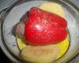Foto del paso 2 de la receta Codorniz escondida en pimiento rojo al horno

