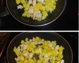 Foto del paso 2 de la receta: Tortilla de patatas y langostinos