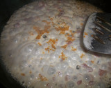 Foto del paso 2 de la receta: Salmón con jamón a la crema de curry