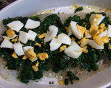 Foto del paso 2 de la receta: Bacalao al horno con espinacas y crema