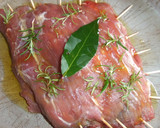 Foto del paso 4 de la receta: Carne de ternera rellena con variado de setas de estación