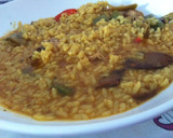 Foto del paso 5 de la receta: Arroz con conejo y setas