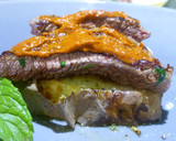 Foto del paso 4 de la receta: Pinchito de solomillo, patata y pimientos