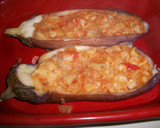 Foto del paso 2 de la receta: Berenjenas con bacalao gratinadas al ali oli