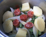 Foto del paso 1 de la receta: Hervido de judías verdes colorao