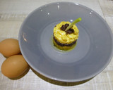 Foto del paso 5 de la receta: Entrante de morcilla y tortilla con cebolla