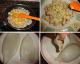 Foto del paso 2 de la receta: Calamares rellenos de revuelto de langostinos