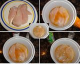 Foto del paso 1 de la receta: Ensalada con supremas de pollo a la papillotte