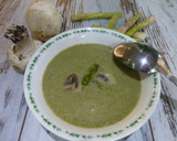 Foto del paso 7 de la receta: Crema de champiñones y espárragos