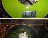 Foto del paso 2 de la receta: Timbal de espinacas con arroz y queso azul
