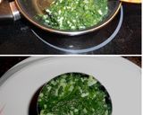 Foto del paso 3 de la receta: Timbal de espinacas con arroz y queso azul