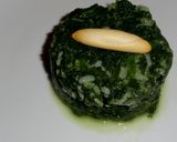 Foto del paso 4 de la receta: Timbal de espinacas con arroz y queso azul