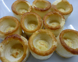 Foto del paso 1 de la receta: Mini canapés de volován de salmón y mango