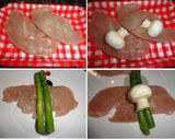 Foto del paso 2 de la receta: Rollitos rellenos de pavo, con miel y mostaza