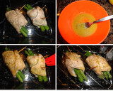 Foto del paso 4 de la receta: Rollitos rellenos de pavo, con miel y mostaza